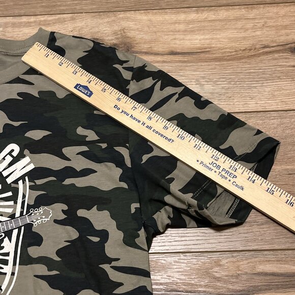 Men's True Religion Camouflage Budha Graphic Shirt SZ LARGE RLGN Modern - Picture 5 of 9